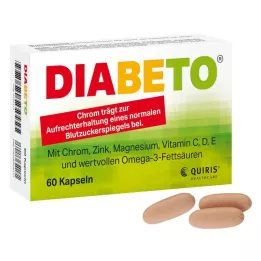 DIABETO kapsler, 60 stk