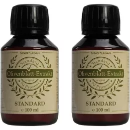 OLIVENBLATT-Ekstrakt flydende dobbeltpakning, 2x100 ml