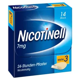 NICOTINELL 7 mg/24-timers plaster 17,5 mg, 14 stk