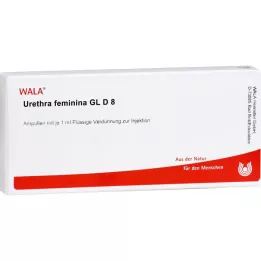 URETHRA feminina GL D 8 ampuller, 10X1 ml