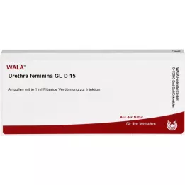 URETHRA feminina GL D 15 ampuller, 10X1 ml