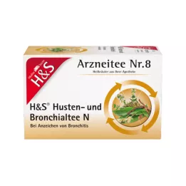 H&S Hoste og bronkial te N filterposer, 20X2,0 g