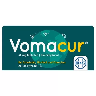 VOMACUR Tabletter, 20 stk