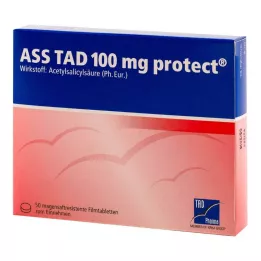 ASS TAD 100 mg protect gastro-resistente filmovertrukne tabletter, 50 stk