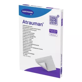 ATRAUMAN 7,5x10 cm sterile kompresser, 10 stk