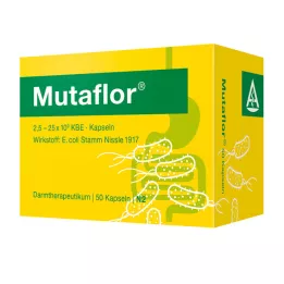 MUTAFLOR gastro-resistente hårde kapsler, 50 stk