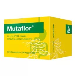 MUTAFLOR gastro-resistente hårde kapsler, 100 stk