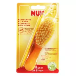 NUK Babybørste med kam, 1 stk
