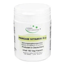 PANGAM Vitamin B15 Vegi Kapsler, 180 stk