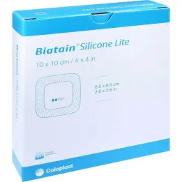 Biatain Silicone Lite skumbandage 10x10 cm, 10 stk