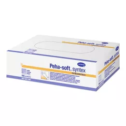 PEHA-SOFT Syntex Unters.Handsch.unste.pud.frei M, 100 stk
