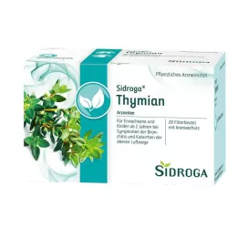 SIDROGA Timian te filterposer, 20X1,6 g
