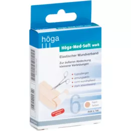 HÖGA-MED blødt arbejdssårplaster 6 cmx1 m, 1 stk