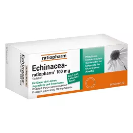 ECHINACEA-RATIOPHARM 100 mg tabletter, 50 stk