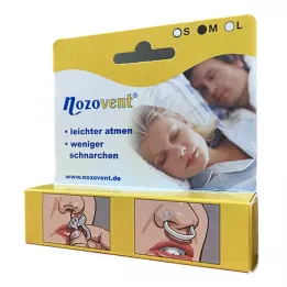 NOZOVENT Næseklemmer, 2 stk