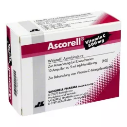 ASCORELL Injektionsvæske, opløsning, 10X5 ml