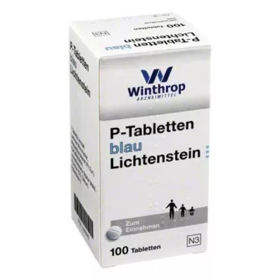 P TABLETTEN blå 8 mm stigning, 100 stk