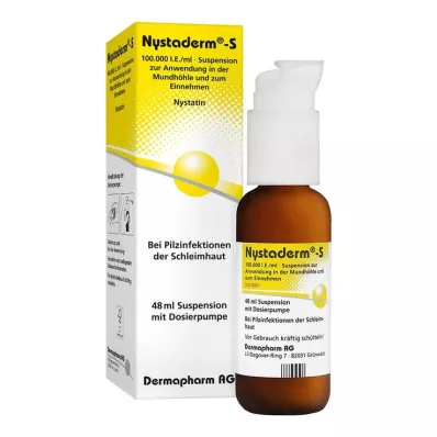 NYSTADERM S Suspensionsdoseringspumpe, 48 ml