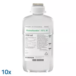 OSMOFUNDIN 15% N Ecoflac Pl Infusionsopløsning, 10X250 ml