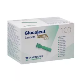 GLUCOJECT Lancetter PLUS 33 G, 100 stk