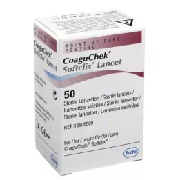 COAGUCHEK Softclix Lancet, 50 stk