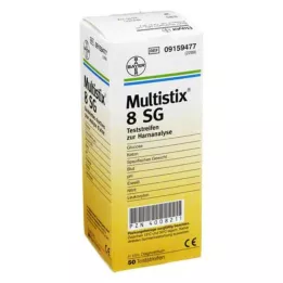 MULTISTIX 8 SG teststrimler, 50 stk