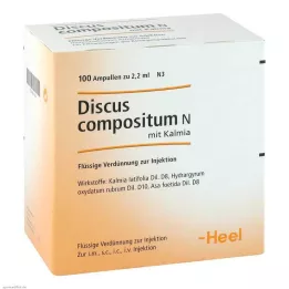 DISCUS compositum N med Kalmia ampuller, 100 stk