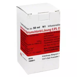 ISOTONISCHE NaCl-opløsning 0,9% Eifelfango, 50 ml