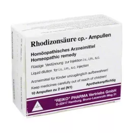 RHODIZONSÄURE cp. Ampuller Injektionsvæske, 10X2 ml