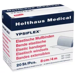 MULLBINDEN elastik 8 cmx4 m, 20 stk