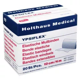 MULLBINDEN elastik 10 cmx4 m, 20 stk