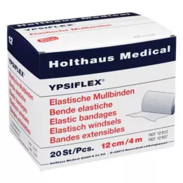 MULLBINDEN elastik 12 cmx4 m, 20 stk