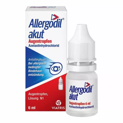 ALLERGODIL akutte øjendråber, 6 ml