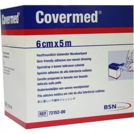 COVERMED Gips sælges i metermål 6 cmx5 m rulle, 1 stk