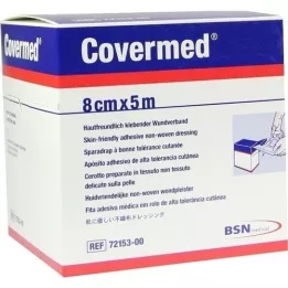 COVERMED Gips sælges i metermål 8 cmx5 m rulle, 1 stk