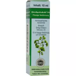 GINKGOBAKEHL D 4 dråber, 10 ml