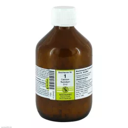 BIOCHEMIE 1 Calcium fluoratum D 12 tabletter, 1000 stk