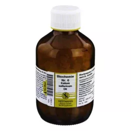 BIOCHEMIE 6 Kalium sulfuricum D 6 tabletter, 1000 stk