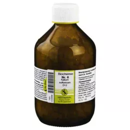 BIOCHEMIE 6 Kalium sulfuricum D 12 tabletter, 1000 stk