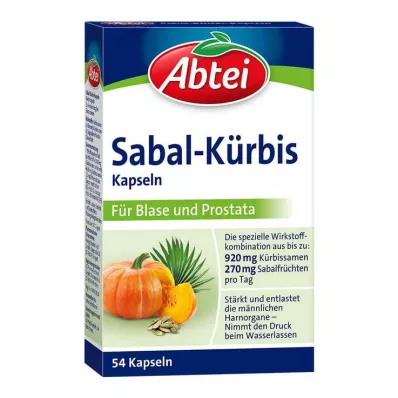 ABTEI Sabal Græskarkapsler, 54 stk