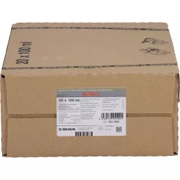 GLUCOSE 50% B.Braun, 20X100 ml