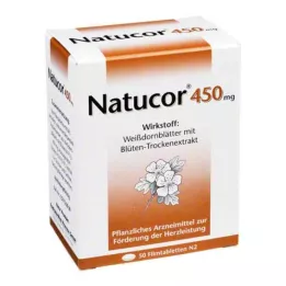 NATUCOR 450 mg filmovertrukne tabletter, 50 stk