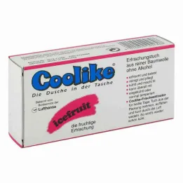 Coolike forfriskende servietter isfrugt (5 stykker)