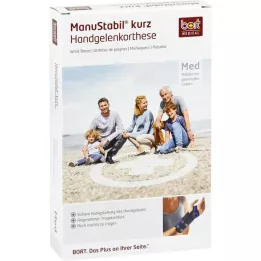 BORT ManuStabil kort højre S skin, 1 stk