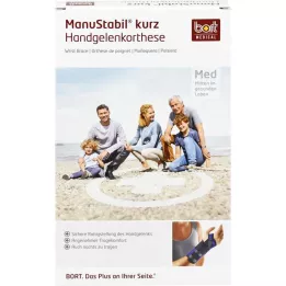 BORT ManuStabil kort venstre XL skind, 1 stk