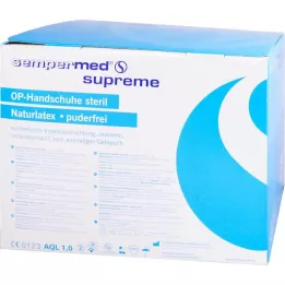 SEMPERMED Supreme OP-Handsch.steril pulverfr.str. 8,5, 50X2 stk