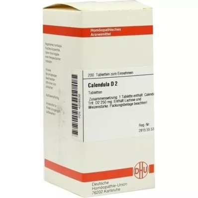 CALENDULA D 2 tabletter, 200 stk