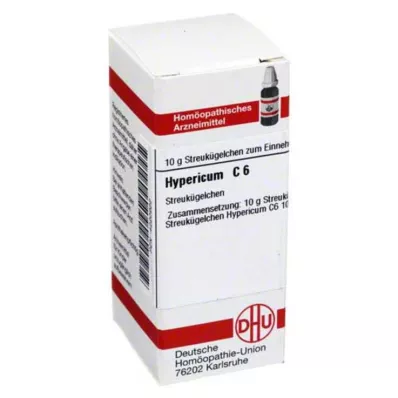 HYPERICUM C6 Globuli, 10 g HYPERICUM C6 Globuli, 10 g