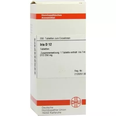 IRIS D 12 tabletter, 200 stk
