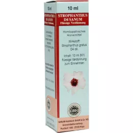 STROPHANTHUS D 4 Sanum dråber, 10 ml